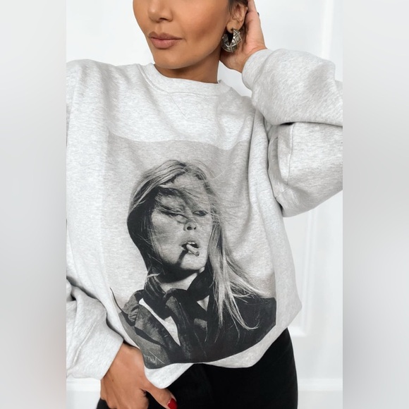 Cotton Brigitte Bardot sweater